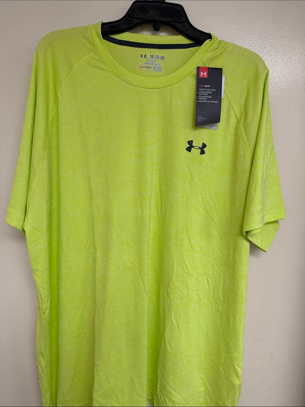 Under Armour Men’s Short Sleeve Performance Tee - Bright Lime